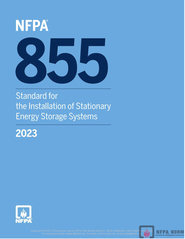 NFPA 855 PDF NFPA 855 PDF